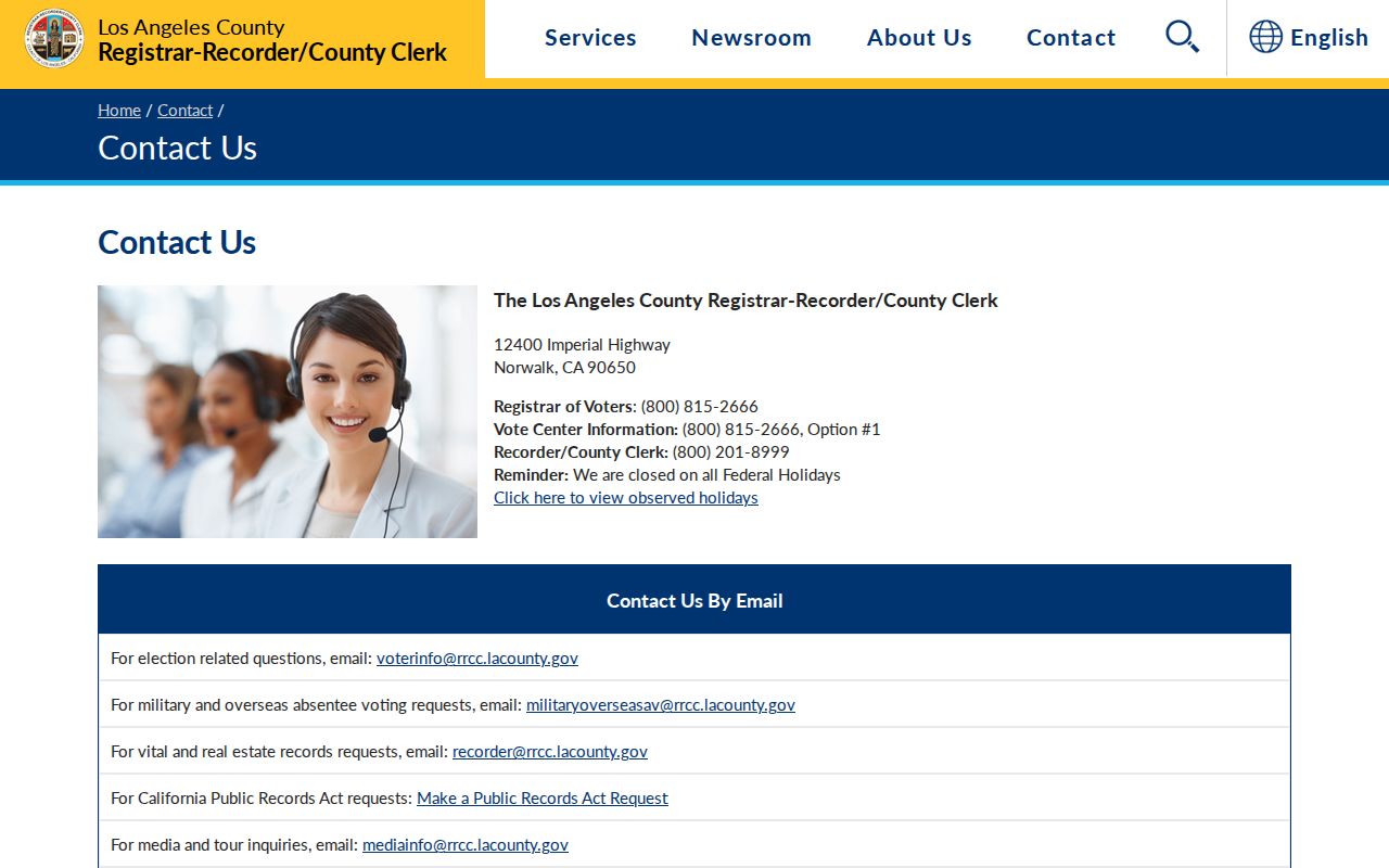 Rancho Palos Verdes ZIP code directory county records contact information